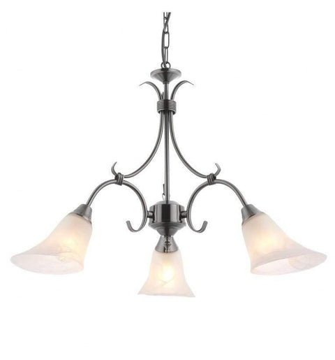 Hardwick 3 Pendant Light Antique Silver Lighting Regency Studio 
