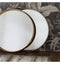 Harvey Round Mirror Silver Living Regency Studio 