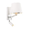 Harvey Wall Light Bright Nickel Large Lighting Regency Studio 