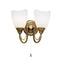 Haughton Wall Light Antique Brass Lighting Regency Studio 