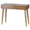Havana Gold 2 Drawer Console Table Living Hill Interiors 