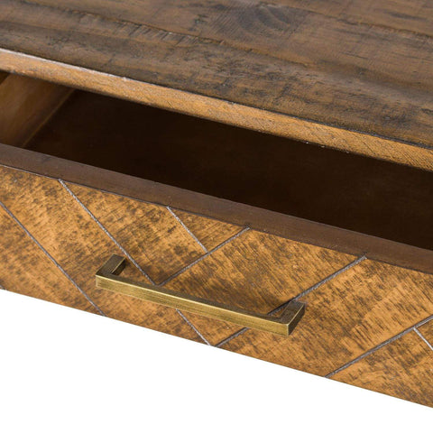 Havana Gold 2 Drawer Console Table Living Hill Interiors 