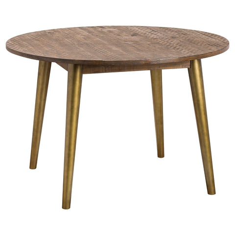 Havana Gold Circular Dining Table Dining Hill Interiors 