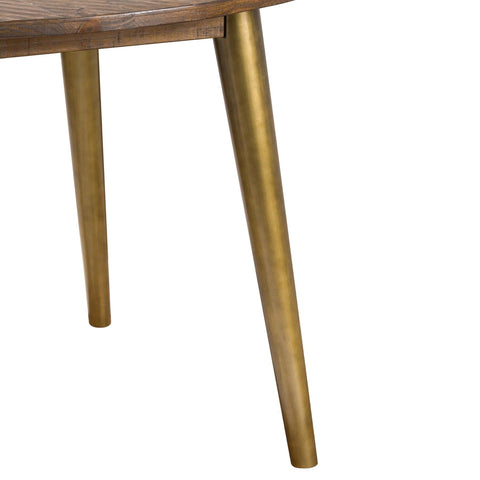 Havana Gold Circular Dining Table Dining Hill Interiors 