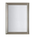Haylen Mirror Brushed Steel Rectangle Living Regency Studio 