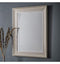 Haylen Mirror Brushed Steel Small Living Regency Studio 