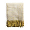 Herringbone Mohair Throw Ochre Accessories Regency Studio 