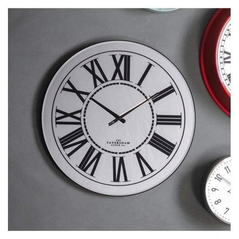 Heycroft Clock W550 x D25 x H550mm Accessories Regency Studio 