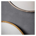 Higgins Round Mirror Antique Gold W800 x D20 x H800mm Mirrors Regency Studio 