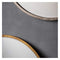 Higgins Round Mirror Antique Gold W800 x D20 x H800mm Mirrors Regency Studio 