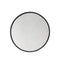 Higgins Round Mirror Black Living Regency Studio 