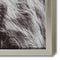 Highland Cow Left Facing Glass Image with Silver Frame Accessories Hill Interiors 