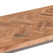 Hoxton Collection Console Table With Parquet Top Living Hill Interiors 