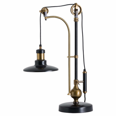 Hudson Adjustable Large Table Lamp Lighting Hill Interiors 