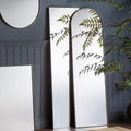 Hurston Leaner Mirror Silver Mirrors Regency Studio 