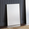 Hurston Rectangle Mirror Silver Mirrors Regency Studio 