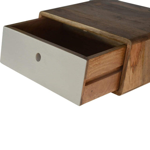 Inclined Wall Mounted Bedside Sleeping Artisan Furniture 