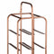 Industrial Inspired Copper Finished 12 Bottle Wine Holder Dining Hill Interiors 