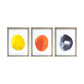 Ink Wash Abstract Framed Art Set of 3 Accessories Regency Studio 
