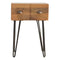 Iron Base Bedside Sleeping Artisan Furniture 