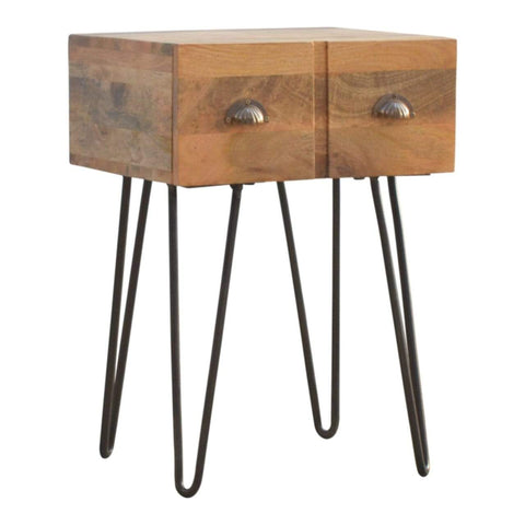 Iron Base Bedside Sleeping Artisan Furniture 