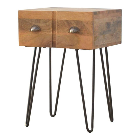 Iron Base Bedside Sleeping Artisan Furniture 