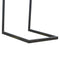 Iron Base Geometric Style Bedside Sleeping Artisan Furniture 