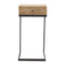 Iron Base Geometric Style Bedside Sleeping Artisan Furniture 