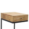 Iron Base Geometric Style Bedside Sleeping Artisan Furniture 