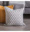Jacquard Triangles Cushion Grey Accessories Regency Studio 