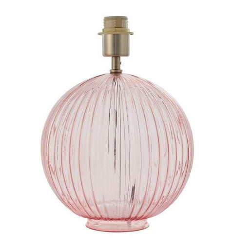 Jemma Table Lamp Dusky Pink Lighting Regency Studio 