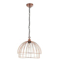 Jericho Pendant Light Copper Plate Lighting Regency Studio 
