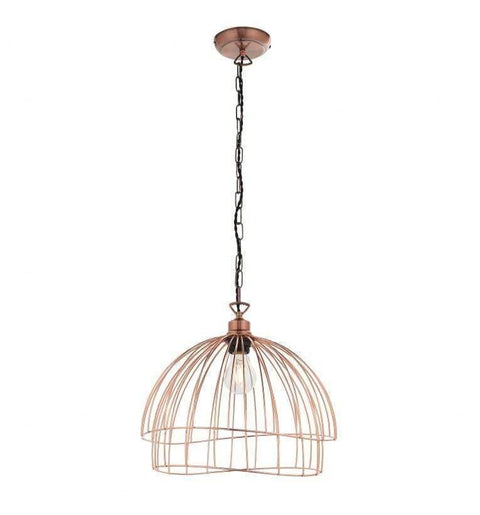 Jericho Pendant Light Copper Plate Lighting Regency Studio 