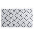 Kenza Rug Cream Charcoal Medium Living Regency Studio 