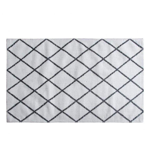 Kenza Rug Cream Charcoal Medium Living Regency Studio 