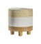 Kibera Pot White/Natural Small Accessories Regency Studio 