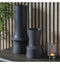 Kofu Vase Dark Grey Accessories Regency Studio 