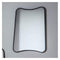 Kurva Black Rectangle Mirror W610 x H810mm Sleeping Regency Studio 
