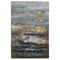 Large Abstract Grey And Gold Glass Image With Gold Frame Accessories Hill Interiors 