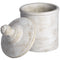 Large Antique White Cannister Accessories Hill Interiors 