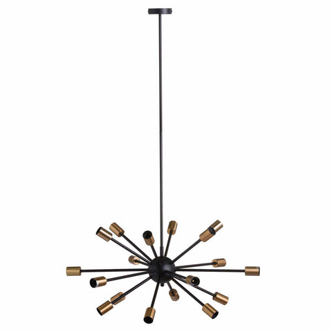 Large Black And Brass Bomb Light Lighting Hill Interiors 