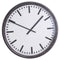 Large Black Station Clock Accessories Hill Interiors 