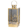 Large Brass Lantern With Led Micro Lights Accessories Hill Interiors 