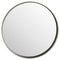 Large Bronze Narrow Edged Wall Mirror Mirrors Hill Interiors 