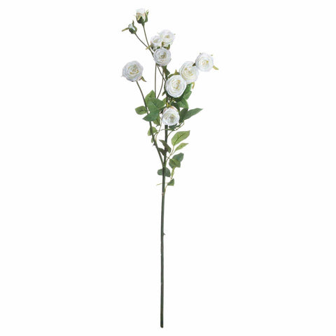 Large Classic White Spray Rose Accessories Hill Interiors 