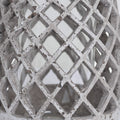 Large Conical Ceramic Lattice Hurricane Lantern Accessories Hill Interiors 