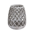 Large Conical Ceramic Lattice Hurricane Lantern Accessories Hill Interiors 