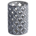 Large Geometric Stone Candle Sconce Accessories Hill Interiors 