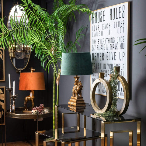 Large Glass House Rules Wall Art Accessories Hill Interiors 