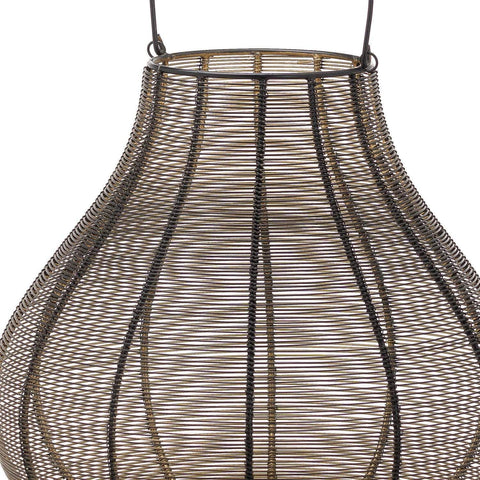 Large Glowray Bulbos Wire Lantern Accessories Hill Interiors 